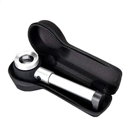 Loupe de poche LED 30X 45X, cadeau idéal pour collectionneur