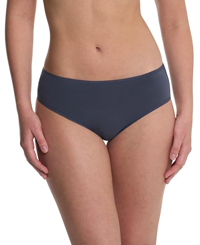 Natori Women's Bliss Bare Supima Cotton Hipster 774346, VINTAGE NAVY, M