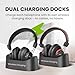 Avantree HT41899 Plus 2 - Dual Bluetooth 5.3 Wireless Headphones for TV with Transmitter and Charging Docks, aptX Adaptive & Low Latency, Compatible with TVs with Optical or 3.5mm AUX Avantree HT41899 Plus 2 - Dual Bluetooth 5.3 Wireless Headphones for TV with Transmitter and Charging Docks, aptX Adaptive & Low Latency, Compatible with TVs with Optical or 3.5mm AUX