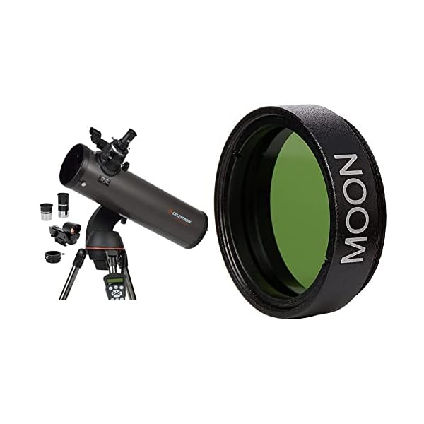 Celestron 31145 NexStar 130 SLT computergesteuertes Teleskop & 94119-A 1,25'' Mondfilter