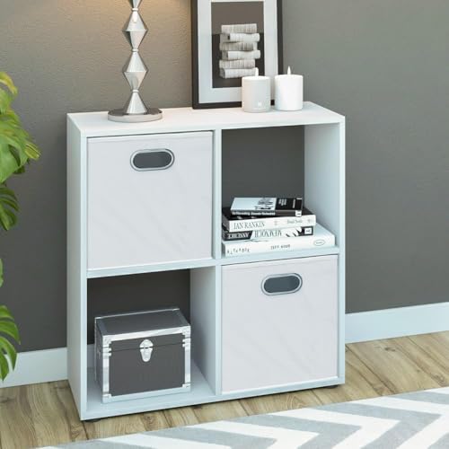 Image of Tetra 4 Compartment Display & Filing Shelf Unit