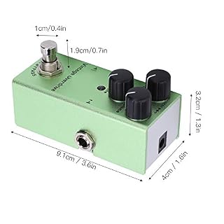 Shipenophy Overdrive Bypass 11 × 6 × 5 Pédale D’effet Guitare Overdrive Vintage Mini Portable True Bypass Alliage D’aluminium Dc 9v Jdf 01 - Les Beatles, Paul McCartney, John Lennon, RIngo Starr, George Harrison Shipenophy Overdrive Bypass 11 × 6 × 5 Pédale D'effet Guitare Overdrive Vintage Mini Portable True Bypass Alliage D'aluminium Dc 9v Jdf 01 – Image 2