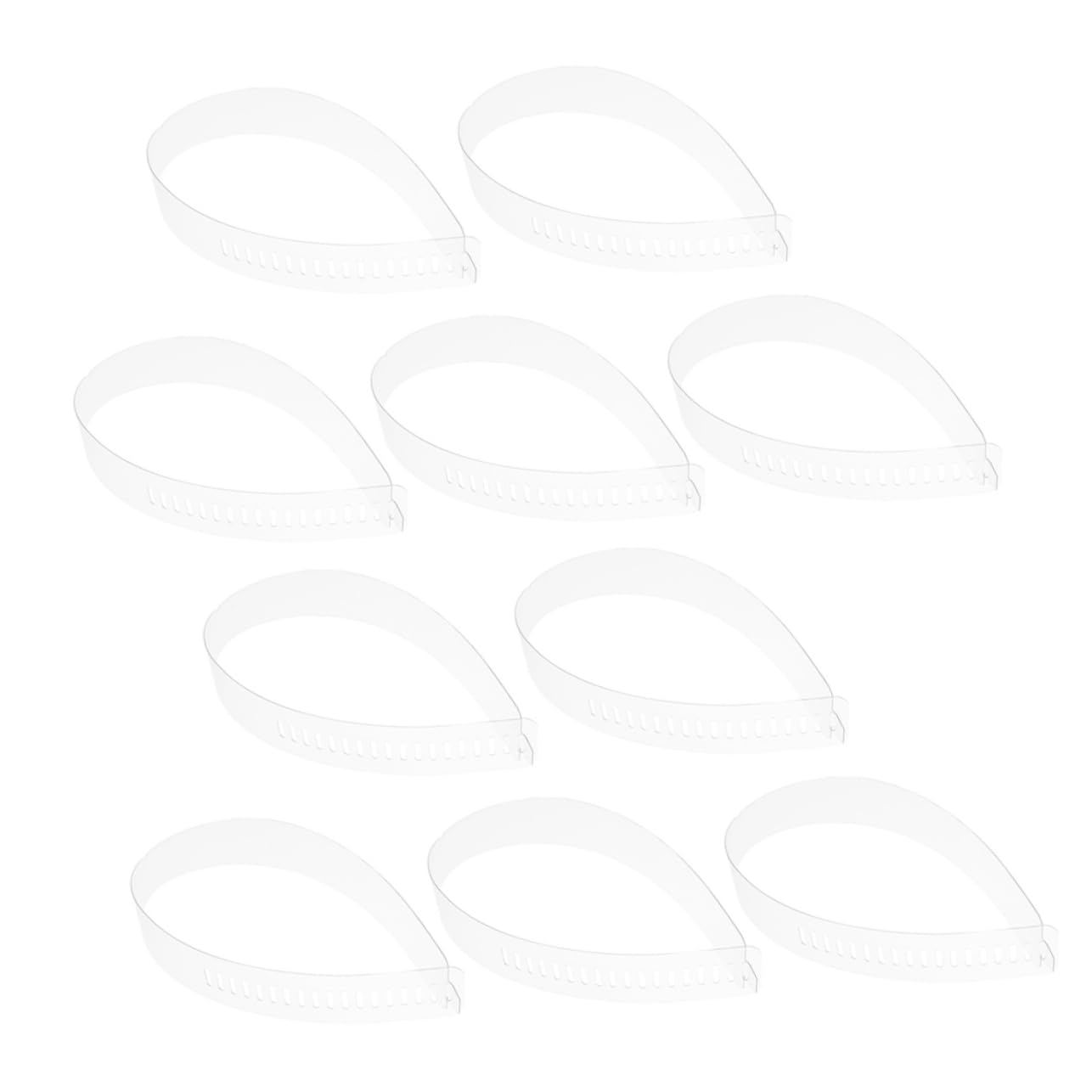 IMIKEYA Men's Shirt Collar Support 50 Pcs Collar Protectors Dress Collar Inserts Fine Details