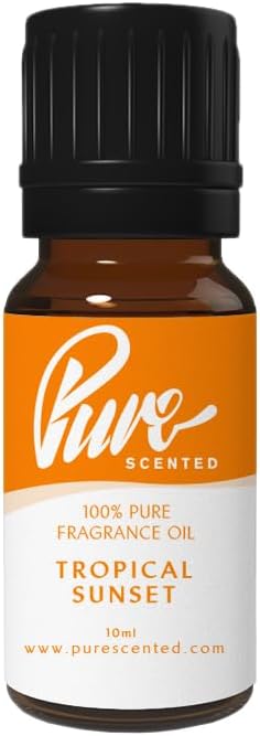 Tropical Sunset Outdoorable Fragrance Oil - 10ml Suitable for Candles, Soaps, Slime, diffusers, Cosmetics, Wax Melts