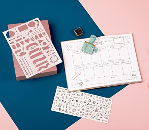 Toga KT74 Kit Bullet Kraft Journal Notebook 21.5 x 15.5 x 1.5 cm