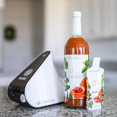 Nu Skin G3 Juice Bottles | Antioxidant Superfruit Juice Blend with Gac, Pineapple & Lycium | Cold Pressed Fruit Juice Beverage | Daily Juice Drink | 25 fl oz | 2 Pack