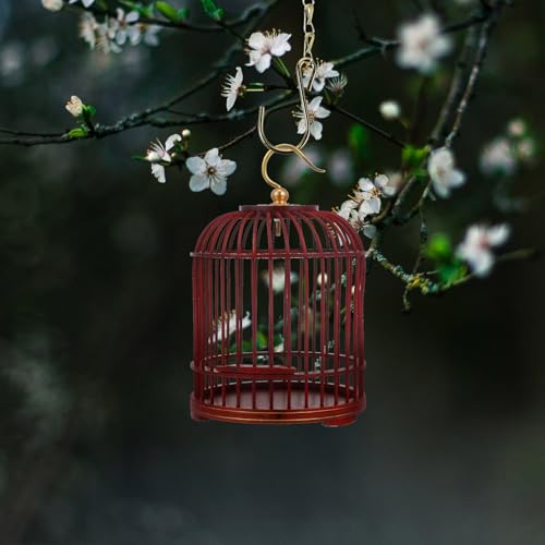 Cage suspendue en bois pour oiseaux et hamsters - 6