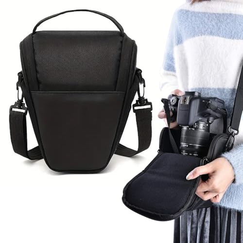 Accesorios Para Cámaras, Camera Mochila para Cámara Fotográfica Profesional, Bolsa para Cámara Pequeña para Mujeres y Hombres, Bolsas de Hombro Compactas para Cámaras, Resistente a...