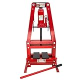 werkstattpresse gebraucht ch Gesamtgewicht ca. 21 kg Dema Werkstattpresse, Hydraulikpresse 6 t, Lagerpresse, hydraulische Presse für Werkstatt und Reparaturen, robust und leistungsstark