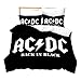 ZUOLAER 2 szt./3 szt. zestaw pościeli druk cyfrowy AC/DC poszewka na kołdrę z poszewką na poduszkę rockowa opaska na kołdrę zestaw dla kobiet i mężczyzn