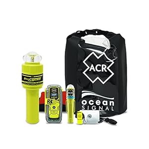 ACR ResQLink View & ResQFlare Survival Kit (2361) – Personal Locator Beacon & USCG Approved Replacement for Pyrotechnic Flares
