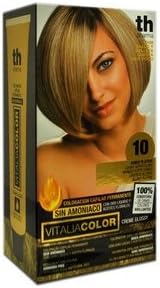 vitalia color tintura per capelli priva di ammoniaca n. 10 biondo super chiaro