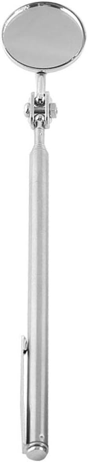 Inspection Mirror Telescoping 360 Rotating Inspection Mirror Car Telescopic Inspection Mirror Extending Detection Round Lens Hand Tool (Pen 30X600)