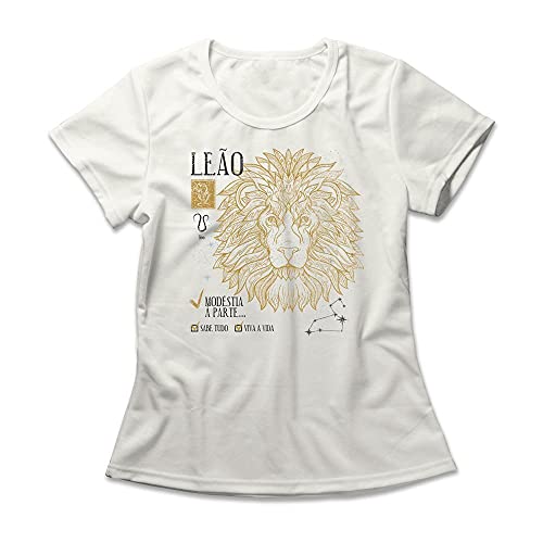 Camiseta Feminina Signo Leão