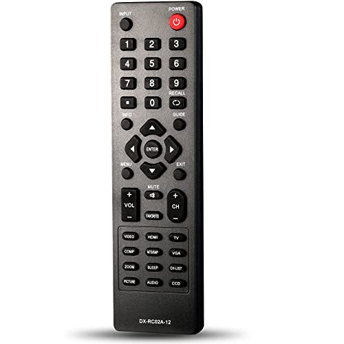 Universal Remote Control Fit For All Dynex Lcd Led Hdtv Tv Dx-Rc02A-12 #TOP4