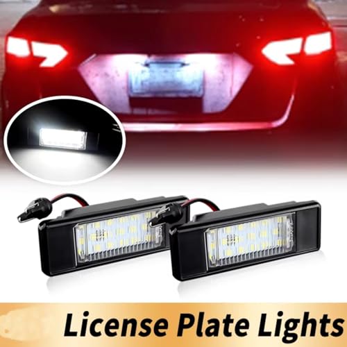 Luz de matrícula Nissan Note y Pathfinder R51 para solucionar fallos en la inspección técnica 2