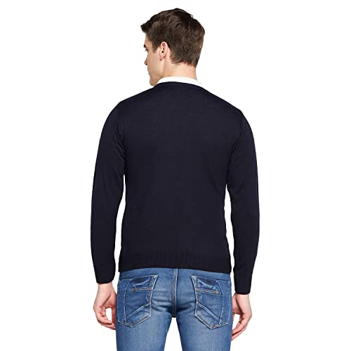 Image of Duke Men's Acrylic Blend Casual Sweater