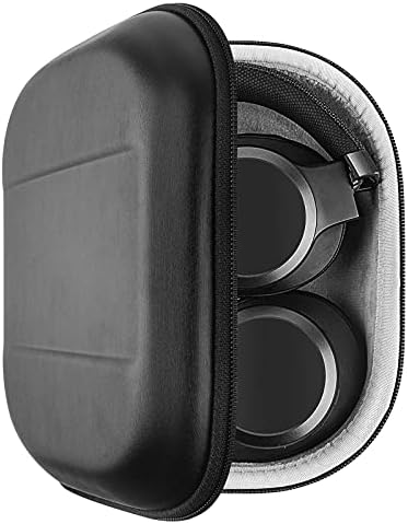 Geekria UltraShell Headphones Case Compatible with JBL Tour ONE, Live 500BT, Live 650 BTNC, Tune 750, E65BTNC Case, Replacement Hard Shell Travel Carrying Bag with Cable Storage (Black)
