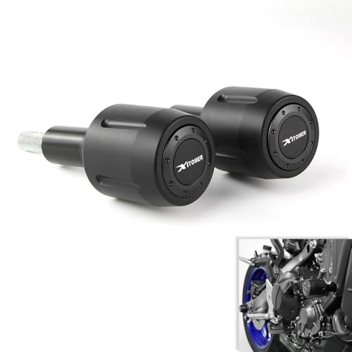 xitomer - Xitomer Frame Sliders Compatible with Z650 Ninja 650 2017-2024 & Z650RS 2021-2024 Falling Protection Motorcycle Crash Protectors Crash Pad (Black) - -50%