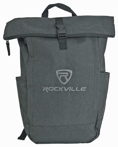 Audiosavings Bundle: (1) American DJ Adj Haze Fluid Juice Liquid Gallon Bundle con (1) Rockville Rpak Charcoal Mochila Duradera con Bolsillo Acolchado para Laptop (2 Items) miniatura 3