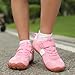 KUBUA Boys Girls Barefoot Sneakers Kids Barefoot Shoes Comfortable Non-Slip Hiking Shoes for Indoor Outdoor Walking Tennis Running Exercise Pink 12 Little Kid