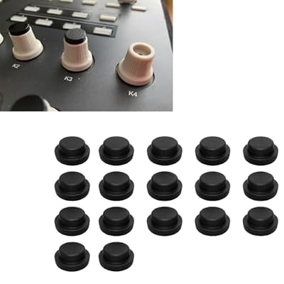 Replacement Knob Caps for Akai APC40 MK1 DJ Music Controller (Grey)