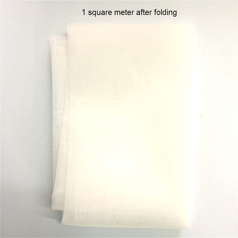 Filtro fino de malla de nylon Tela de malla, 1 pieza de tela filtrante de nailon de 100 mallas/pulgadas, 150 micras, gasa for agua, soja, pintura, café, vino, malla filtrante industrial de 1 m x 1 m