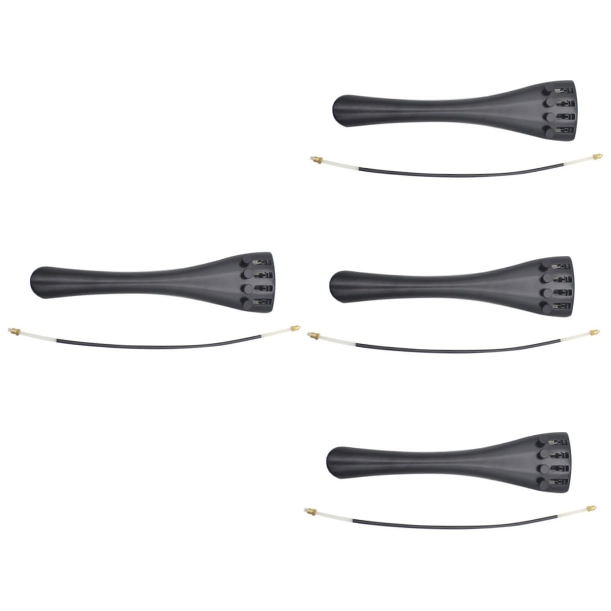 HEMOTON 4 Set cordiera per violoncello resistente Set accessori per violoncello Piastra per corde cordiera finetuner per fornitura