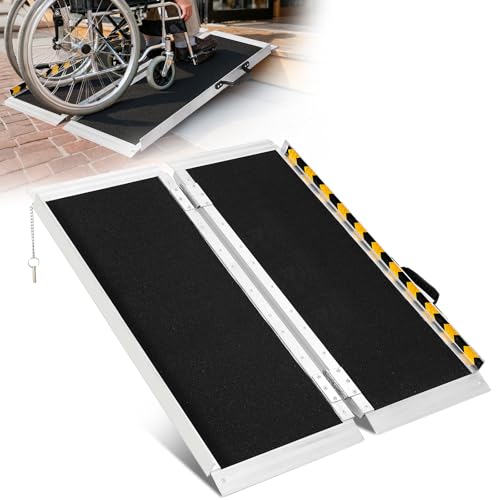 4FT Heavy Duty Aluminum Wheelchair Ramp