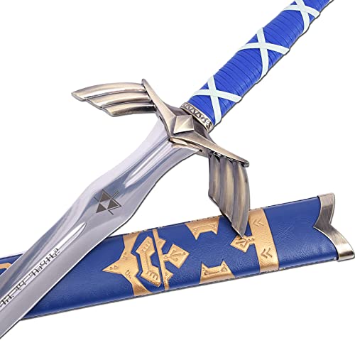 ziqing Legend of Link Master Sword Japanese Anime Game Cosplay Sword Skyward Sword Metal Stainless Steel Material (Skyward Sword-2)