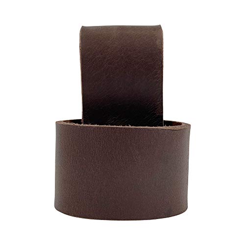 Hide & Drink, Leather Hammer Holder (Small) Axe Holster Tool Organizer Sheath Case Woodwork, Handmade Includes 101 Year Warranty :: Bourbon Brown