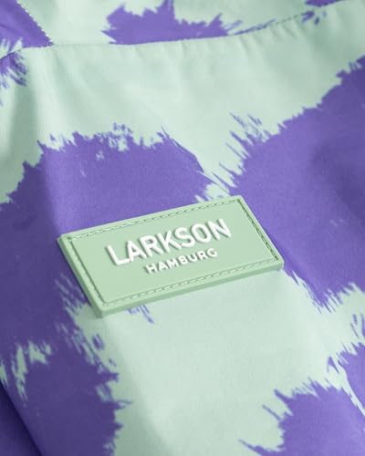 LARKSON Regenponcho Damen Herren Mint Leo - Lykke - Regenmantel Regencape für Fahrrad Outdoor Festival - Wassersäule 10000 mm - Regenjacke Wasserdicht mit Verschweißten Nähten