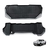 BestEvMod for Rivian R1T R1S All-Weather Front Trunk Mat TPE Material Rubber Cargo Liner Compatible