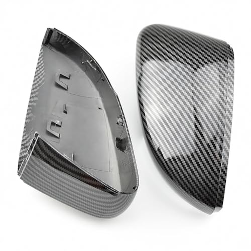 Couvercle boîtier rétroviseur 6R 6C 2010-2017 coque rétroviseur extérieur carbone - 2