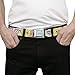 SpongeBob SquarePants Belt, Seatbelt Buckle Belt, Spongebob Squarepants and Friends Close-Up Face Light Blue, Youth 22 to 32 Inches