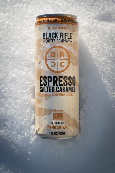 Experience the game-changing power of Black Rifle Coffee's revolutionary new 200mg RTD. This ready-to-drink coffee is the ultimate energy booster, infused with a potent caffeine punch, MCT oil, and amino acids. Made from 100% Colombian coffee beans, each can is packed with a whopping 200mg of caffeine, providing an instant burst of energy whenever you need it. With three decadent flavors to choose from - Espresso with Cream, Mocha, and Salted Caramel - this is the perfect on-the-go pick-me-up for coffee lovers everywhere. Crafted with only the finest ingredients, Black Rifle Coffee's 200mg RTD is truly the world's finest ready-to-drink coffee.