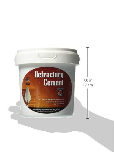 MEECO'S RED DEVIL 610 Refractory Cement - Indoor Use Only - Thumbnail 3