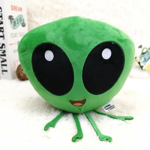 Brinquedo de pelúcia alienígena | Almofada Alienígena | Almofada de pelúcia macia de 17 cm, almofada