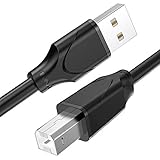🎄【Plug and Play】Der Drucker ist betriebsbereit, sobald das Kabel eingesteckt ist. Es unterstützt High-Speed USB 2.0-Geräte und ist auch rückwärts kompatibel mit USB 1.1 und USB 1.0.