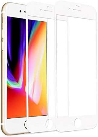 [2 Pack] iPhone 7 Plus 8 Plus Screen Protector, Rheshine iPhone 7 Plus 8 Plus Tempered Glass 3D Touch Layer Scratch-Resistant No-Bubble Glass Screen Protector for iPhone 7 Plus iPhone 8 Plus (White)