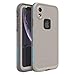 LifeProof iPhone XR FRĒ Series Case - BODY SURF (CEMENT/GARGOYLE/HAWAIIAN OCEAN), waterproof IP68, built-in screen protector, port cover protection, snaps to MagSafe