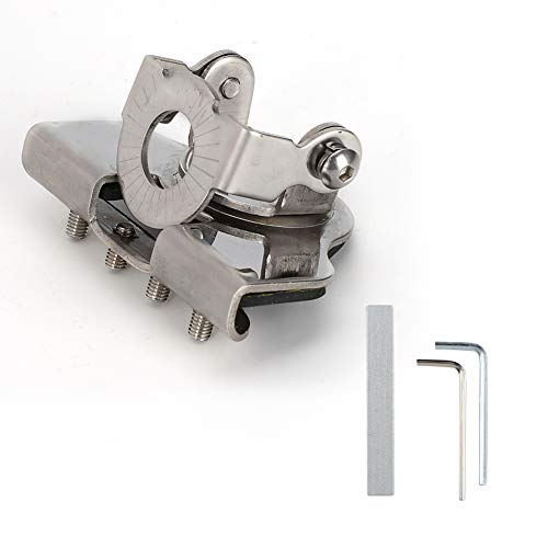 Antenas de radio | Tyenaza Soporte De Antena Ajustable De 360 , Montaje De Antena De Radio De Coche, Soporte De Montaje De Antena De Coche De Acero Inoxidable, Para Puerta Trasera, Puerta Lateral, Cubierta Del Motor