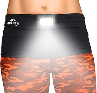AVANTO Clip On Running Light, Addon to Reflective Running Gear for Runners, USB