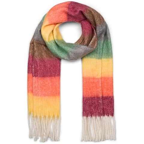 styleBREAKER Écharpe en tricot multicolore Cover