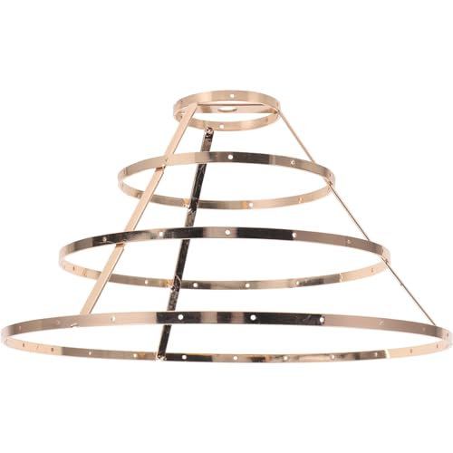 Abat-jour de table doré et support métallique pour lampe de chevet
