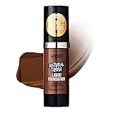 Kiss New York Professional Liquid Foundation - Lightweight and Hydrating Formula, Natural Finish, Control Shine, Cover Pores, Medium to Full Coverage, Green Tea Extract (Rich Mahogany) -  Ivy Enterprises, Inc.