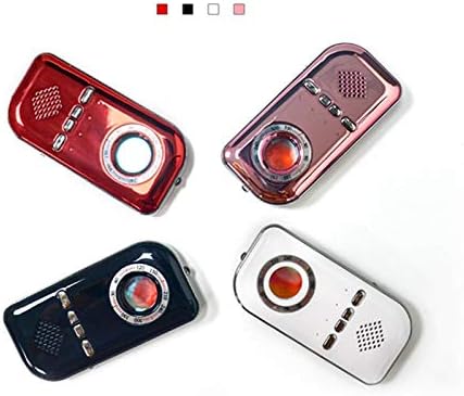 Anti-Spy Detector Multifunctional Portable Anti-Spy Hidden Camera Detector Hidden Camera Viewfinder with Eight Lights (Rose Gold) RF Signal Detector