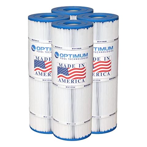 Optimum Pool Technologies® Pool Filter 4-Pack, Compatible Replacement for Pentair® Clean & Clear Plus 320 178580, R173573, Unicel C-7470, Pleatco PCC80, & Filbur FC-1976, FC-6465 Filter Cartridges Cover