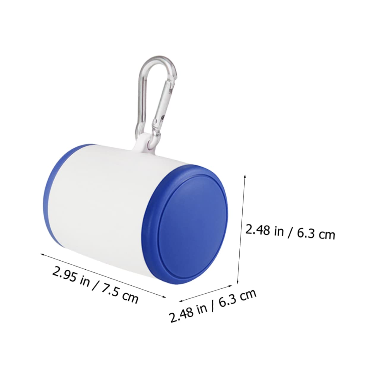 BESPORTBLE 6 STK Snack-Tasche leckerlietasche Treat Bag hundeleckerli Box Halter für Hundekotbeutel Tragetasche für hundekotbeutel Hundetasche Tasche für die Hundeleine Outdoor-Tasche pp Blue