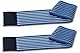 2 blaue elastische Bänder mit Klettverschluss, 100 cm, für ästhetische und therapeutische Behandlungen, Elektroden, Iontophorese